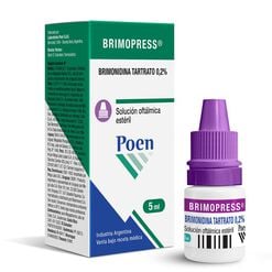 Brimopress 0,2 % x 5 mL Solución Oftálmica - Megalabs chile s.a