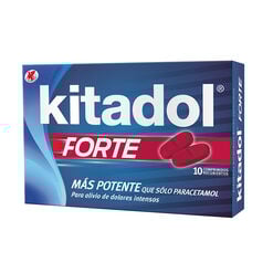 Product image of Kitadol Forte x 10 Comprimidos Recubiertos - Chile