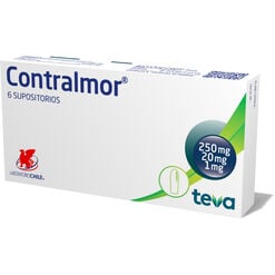 Product image of Contralmor x 6 Supositorios - Chile