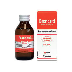 Broncard 60 mg/10 mL x 120 mL Jarabe - Itf - labomed