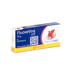 Product image of Fluoxetina 20 mg x 20 Comprimidos CHILE