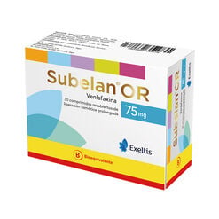 Product image of Subelan OR 75 mg x 30 Comprimidos Recubiertos de Liberación Prolongada - Exeltis