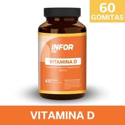 Product image of Infor Pro Vitamina D 60 Gomitas