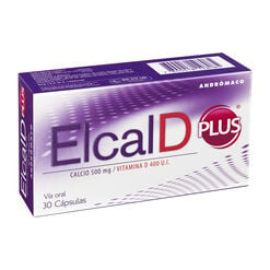 Elcal D Plus x 30 Cápsulas - Andromaco s.a.