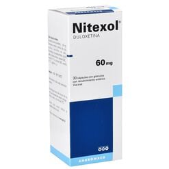 Product image of Nitexol 60 mg x 30 Cápsulas Con Gránulos Con Recubrimiento Entérico - Andromaco s.a.