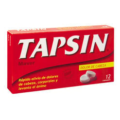 Tapsin x 12 Comprimidos - Maver s.a.