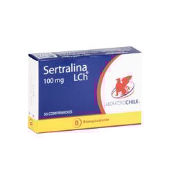 Product image of Sertralina 100 mg x 30 Comprimidos CHILE