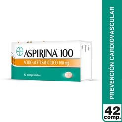 Aspirina 100 mg x 42 Comprimidos - Bayer de chile s.a.