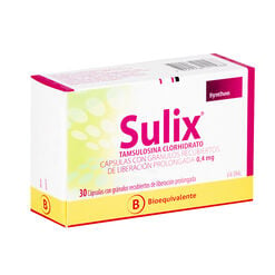 Sulix 0.4 mg x 30 Cápsulas con Gránulos de Liberación Prolongada - Synthon