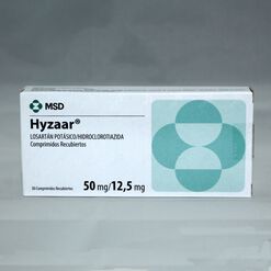 Hyzaar 50 mg/12.5 mg x 30 Comprimidos Recubiertos - Organon chile s.p.a.