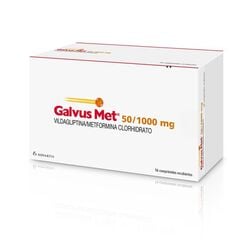 Galvus Met 50 mg/1000 mg x 56 Comprimidos Recubiertos - Axon