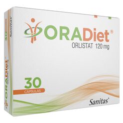 Product image of Oradiet 120 mg x 30 Cápsulas - Instituto sanitas s.a