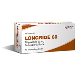 Longride 60 mg x 10 Comprimidos Recubiertos - Msn labs chile s.p.a.