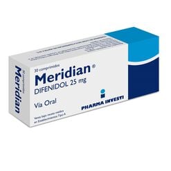 Product image of Meridian 25 mg x 30 Comprimidos - Megalabs chile s.a