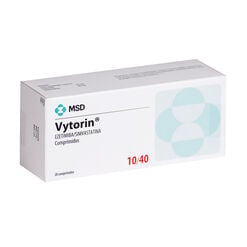 Vytorin 10 mg/40 mg x 28 Comprimidos - Organon chile s.p.a.