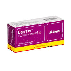 Degraler 5 mg x 40 Comprimidos Recubiertos - Bago