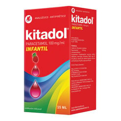 Kitadol 100 mg/mL x 15 mL Solución Oral Para Gotas - Chile