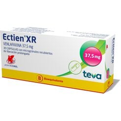 Product image of Ectien XR 37,5 mg x 30 Cápsulas con MicroGránulos Recubiertos de Liberación Prolongada - Chile