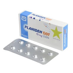 Product image of Planiden ODT 10 mg x 30 Comprimidos Dispersables - Recalcine s.a.