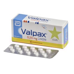 Product image of Valpax 0.5 mg Caja 30 Comp. - Lafi