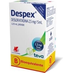 Despex 2,5 mg/5 mL x 120 mL Jarabe - Chile