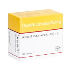 Ursofalk 250 mg x 100 Cápsulas - Biotoscana