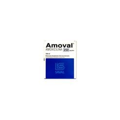 Amoval 250 mg/5 mL x 100 mL Polvo Para Suspensión Oral - Saval s.a.