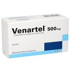 Ventartel 500 mg x 60 Comprimidos Recubiertos - Andromaco s.a.