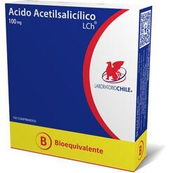 Product image of Acido Acetilsalicilico 100 mg x 100 Comprimidos CHILE