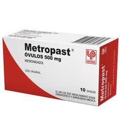 Product image of Metropast 500 mg x 10 Óvulos Vaginales - Pasteur