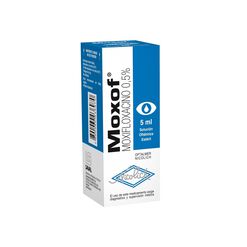 Moxof 0,5 % x 5 mL Solución Oftálmica - Saval s.a.