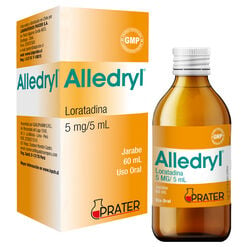 Product image of Alledryl 5 mg/ 5 mL x 60 mL Jarabe - Prater