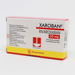 Xaroban 20 mg x 30 Comprimidos Recubiertos - Tecnofarma s.a.