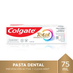 Product image of Pasta Dental Colgate Total Clean Mint 24 Horas de Prevención Activa 75ml