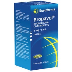 Bropavol 8mg/5 Ml Fco. 100ml. - Eurofarma chile