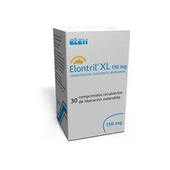 Product image of Elontril XL 150 mg x 30 Comprimidos Recubiertos de Liberación Extendida - Etex