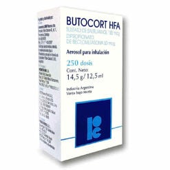 Butocort x 250 Dosis Aerosol Para Inhalación - Dm pharma