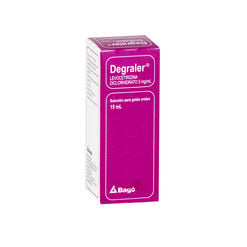 Degraler 5 mg/mL x 15 mL Solución Oral Para Gotas - Bago