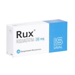 Rux 20 mg x 30 Comprimidos Recubiertos - Saval s.a.