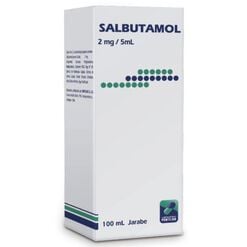 Salbutamol 2 mg/5 mL x 100 mL Jarabe - Mintlab co sa