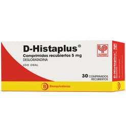 D-Histaplus 5 mg x 30 Comprimidos Recubiertos - Pasteur