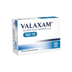 Valaxam 160 mg /10 mg x 30 Comprimidos Recubiertos - Saval s.a.