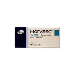 Norvasc 10 mg x 30 Comprimidos - Pfizer de chile s.a.