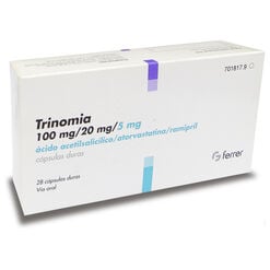 Trinomia 100 mg/20 mg/5 mg x 28 Cápsulas - Ferrer chile s.a.