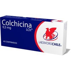 Product image of Colchicina 0.5 mg x 40 Comprimidos CHILE