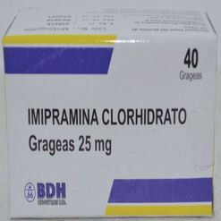 Product image of Imipramina 25 mg x 40 Comprimidos BPH S.A.