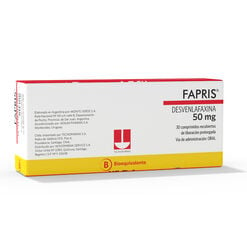 Product image of Fapris 50 mg x 30 Comprimidos - Tecnofarma s.a.