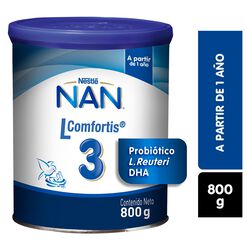 Fórmula Infantil Nan 3 L Comfortis 800g