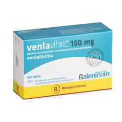 Product image of Venlavitae XR 150 mg x 30 Cápsulas con Comprimidos Recubiertos de Liberación Prolongada - Galenicum health chi