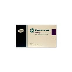 Lipitor 20 mg x 30 Comprimidos Recubiertos - Pfizer de chile s.a.